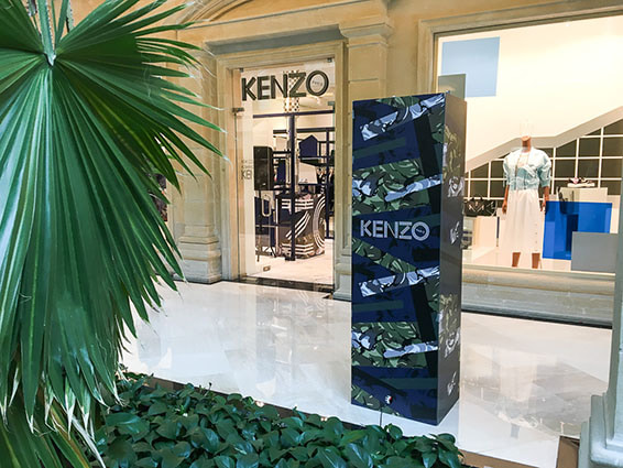 Интерактивная фотозона KENZO