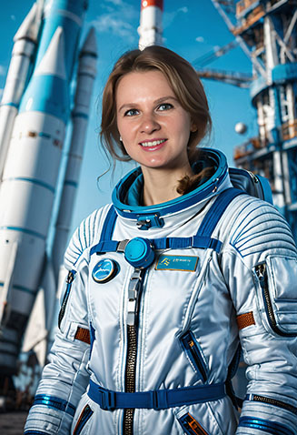 Фотобудка с ИИ Космонавт Фотобудка с ИИ Космонавт
