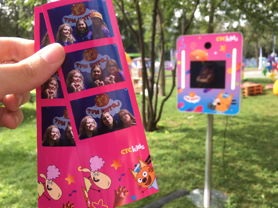 Фотостойка СТС на VK Fest