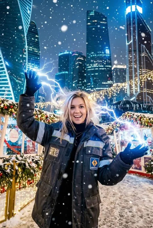 Нейростиль «Электрик» — пример обработки фотографии