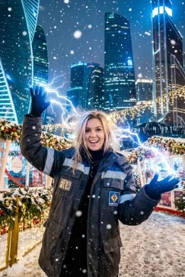 Тематический стиль Электрик в фотобудке с искусственным интеллектом Тематический стиль Электрик в фотобудке с искусственным интеллектом