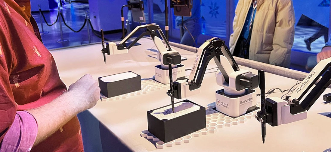 Скетчбот на мероприятие