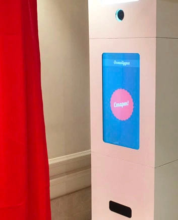 Фотобудка, экран по умолчанию