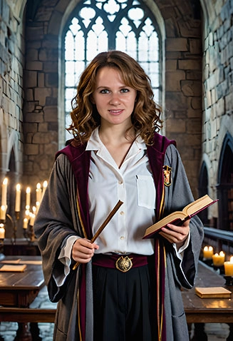 Фотобудка с ИИ Гарри Поттер