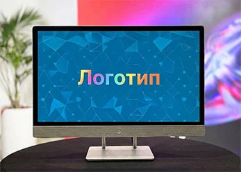 Брендирование стартового экрана Glambot — логотип и фирменный стиль