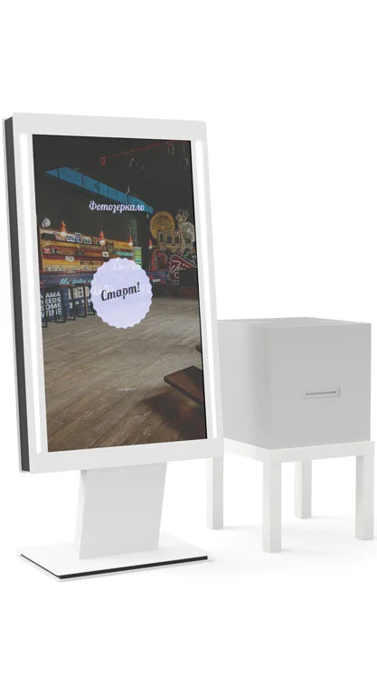 Селфи-зеркало с нейросетью — аренда в Москве